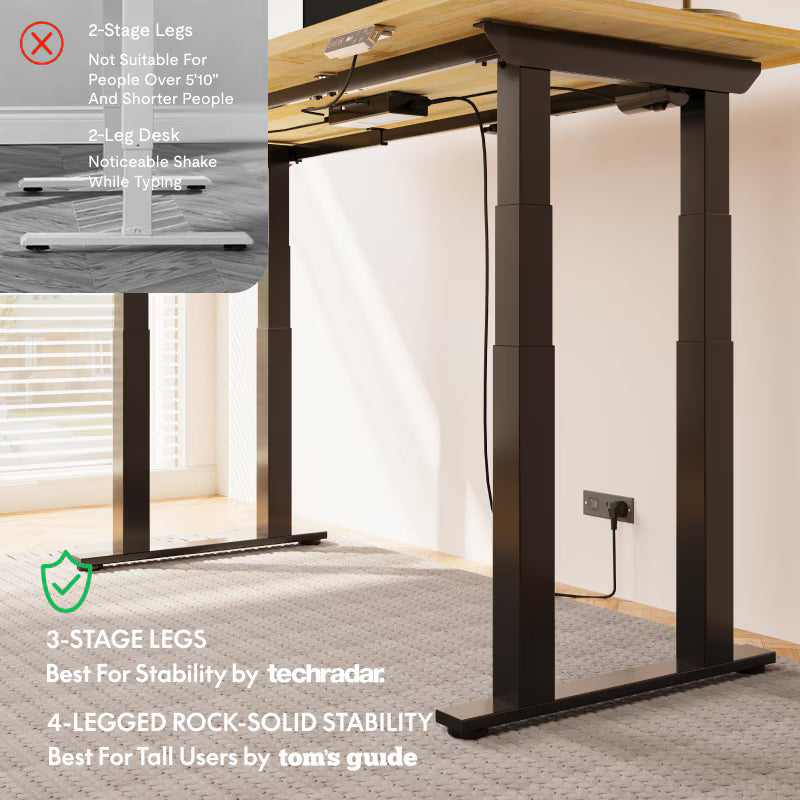 4-leg Standing Desk (E7 Plus)
