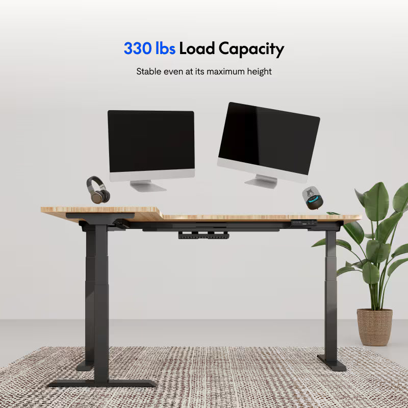 Pro L-Shaped Standing Desk (E7L)
