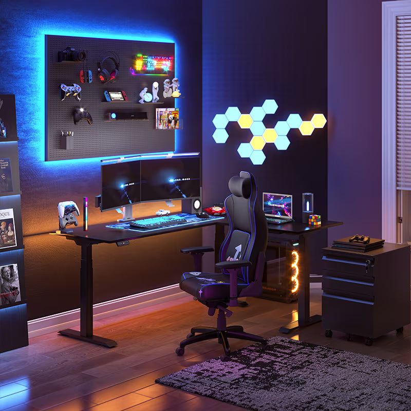 Pro L-Shaped Standing Desk (E7L)