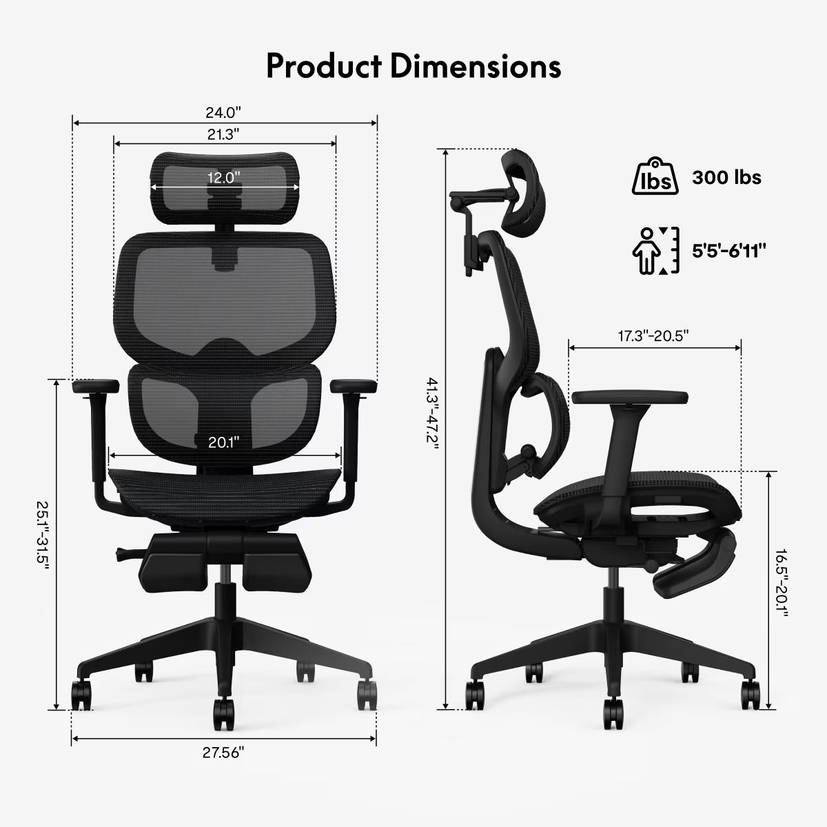 Premium Ergonomic Office Chair (C7)