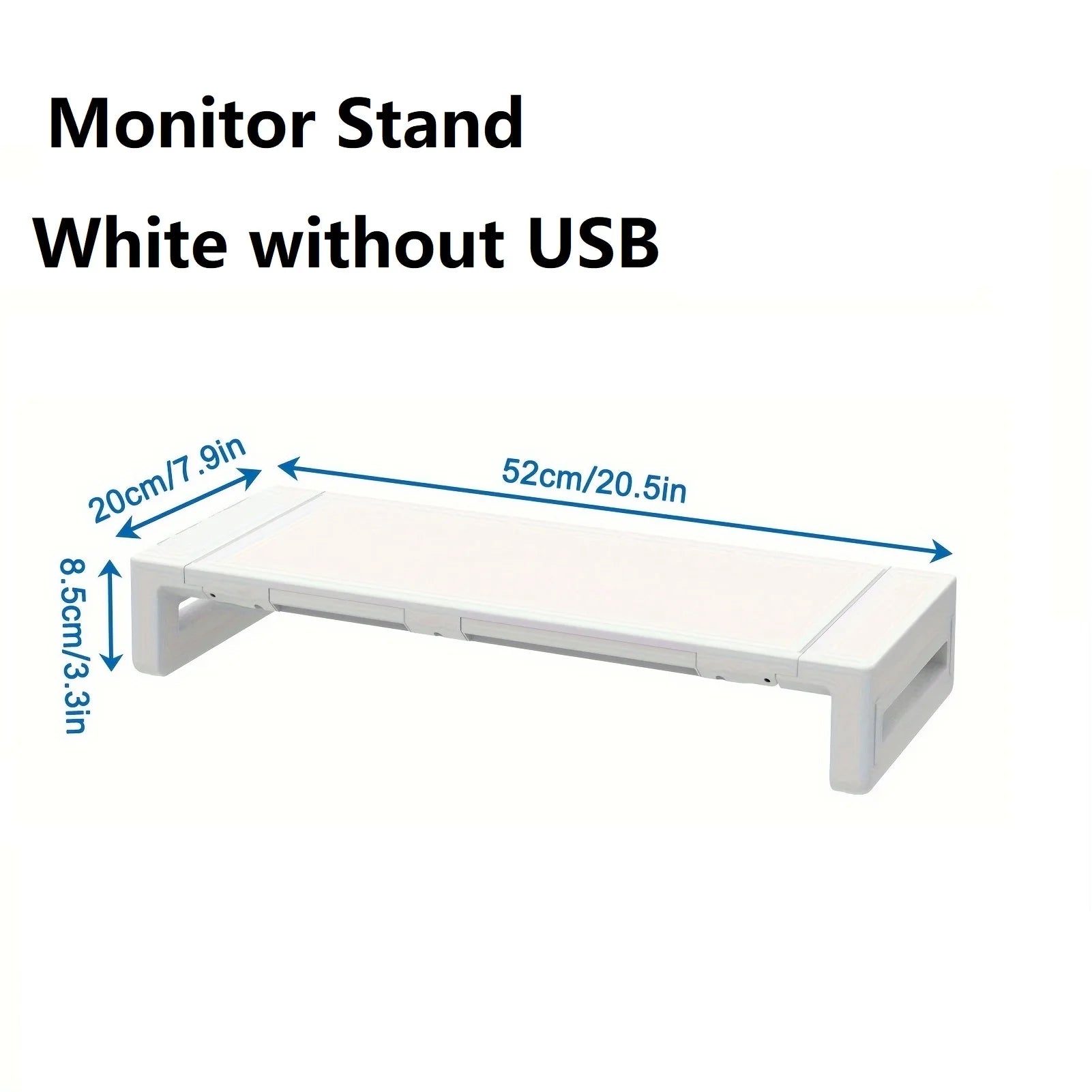 Monitor Stand Riser with Adjustables