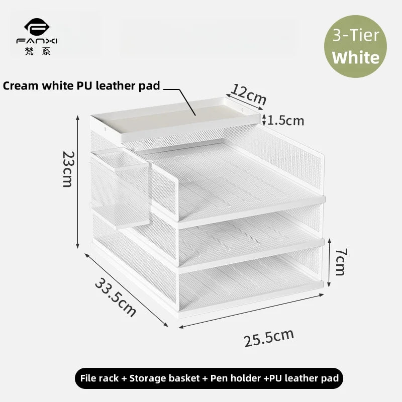 Metal Desk Organizer