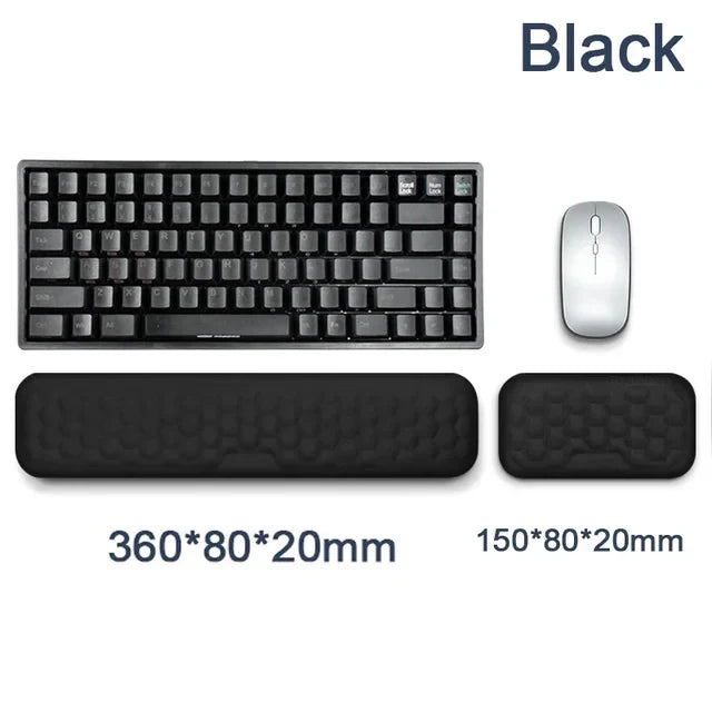 Premium Ergonomic Keyboard And Mouse Wrist Rests