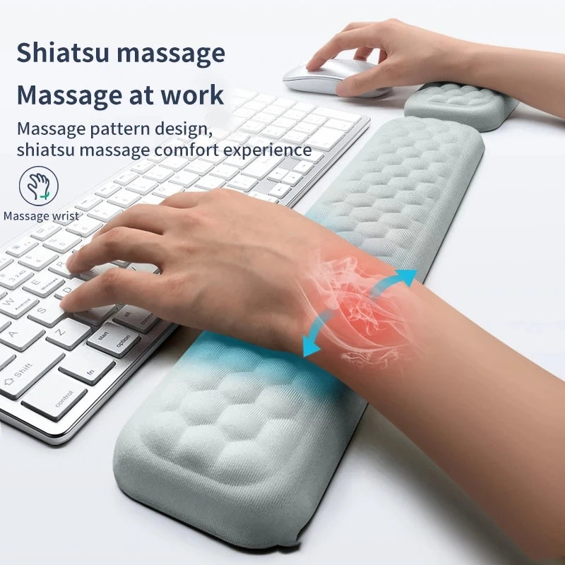 Premium Ergonomic Keyboard And Mouse Wrist Rests