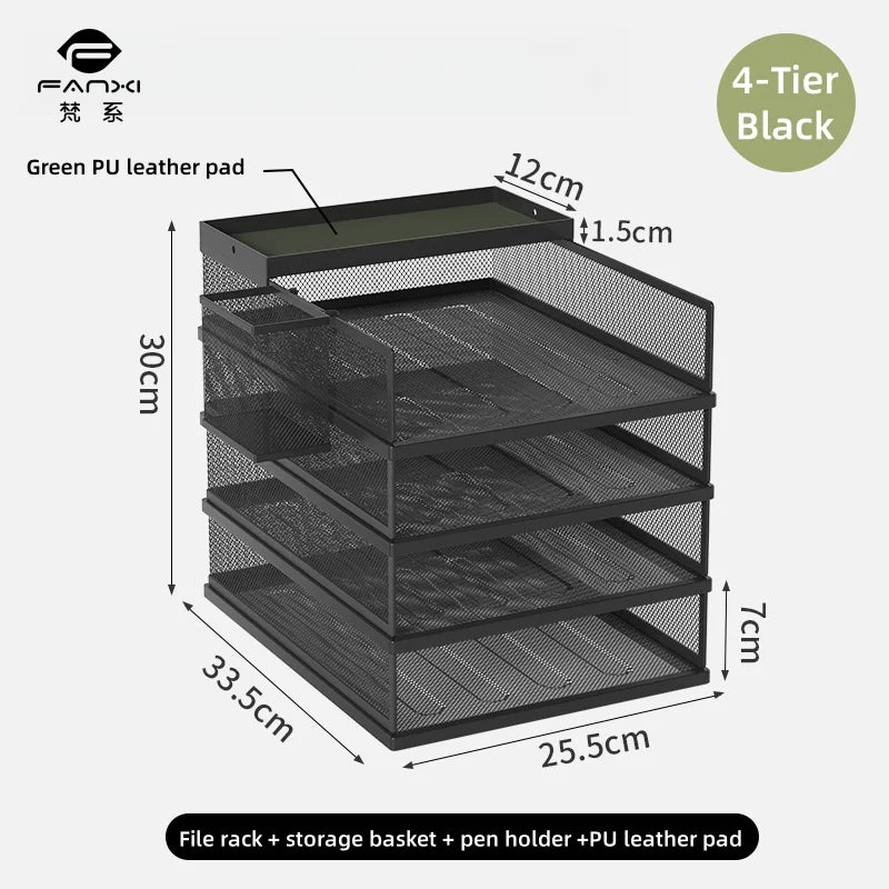 Metal Desk Organizer