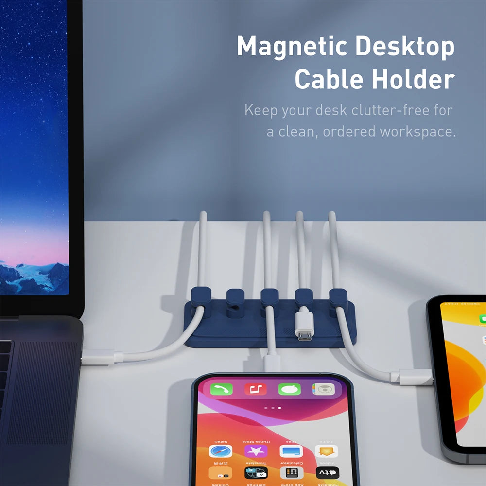 Ergonomic Cable Management Clips