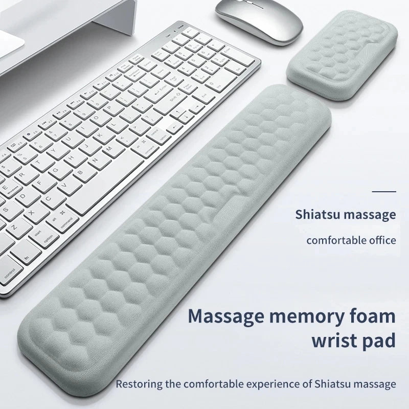 Premium Ergonomic Keyboard And Mouse Wrist Rests
