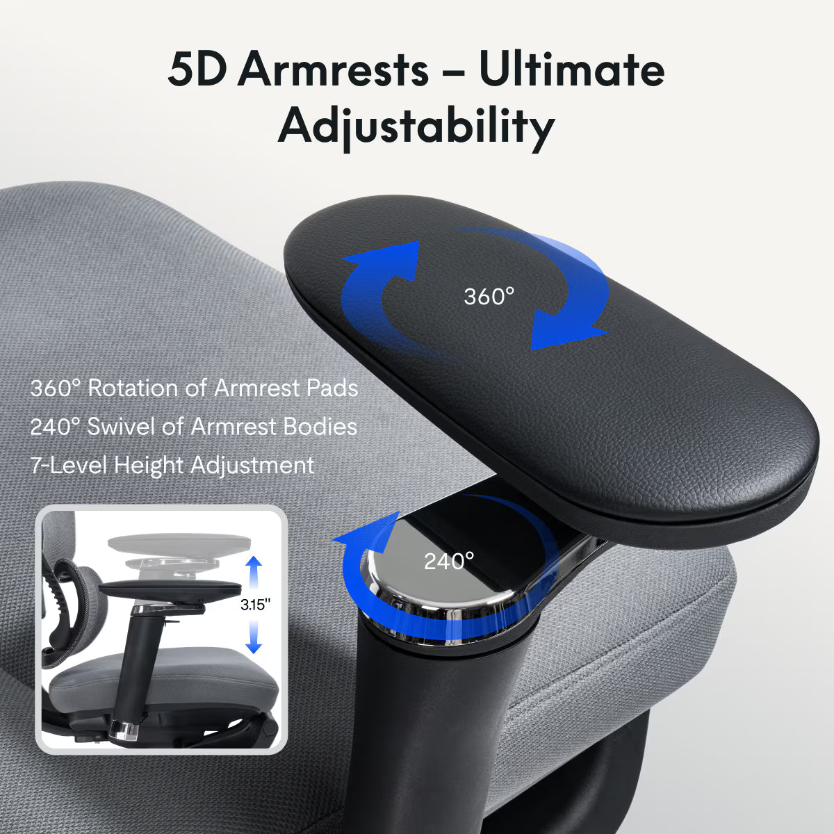 Premium Ergonomic Office Chair (C7 Max)