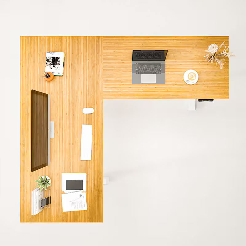 Pro L-Shaped Standing Desk (E7L)